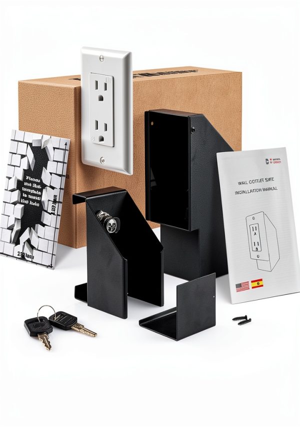 Elder Welder Hidden Wall Safe 1 Gang Plate with Secure Lock Premium-4