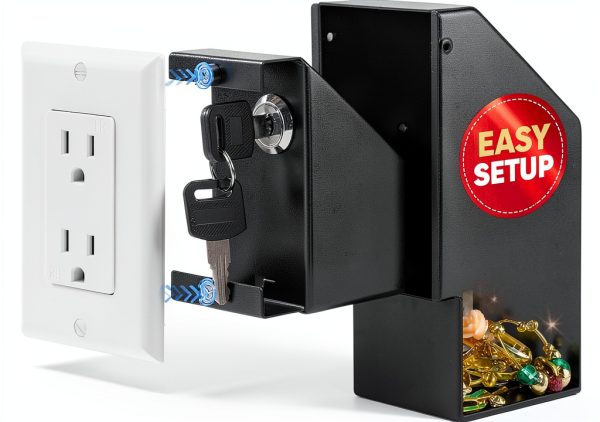 Elder Welder Hidden Wall Safe 1 Gang Plate with Secure Lock Premium-0