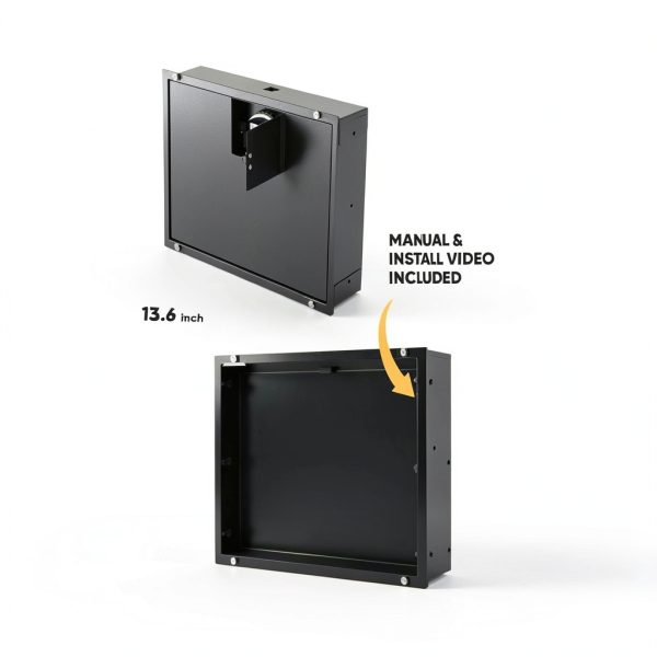 Hidden Wall Safe by Elder Welder Metal Build and Combination Lock-3
